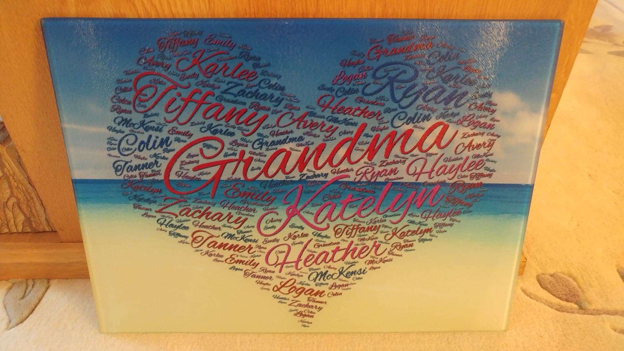 8x11-Glass Cutting Board